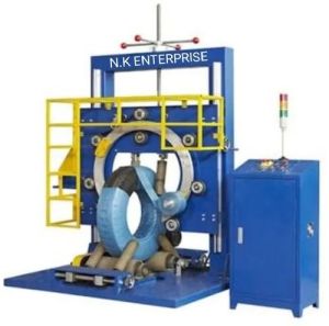 Vertical Tyre Wrapping Machine