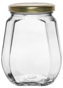 380 ML Octa Glass Jar