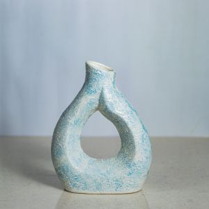 Ceramic Ring Flower Vase