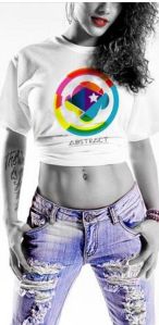 FirstVerse logo abstract T-Shirt Female