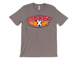 Binary X Exploding Target Logo T-Shirt