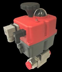 Electric Stainless Steel 2 Way 6000psi Ball Valve