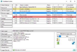 Temp Report Wireless Data Logging System