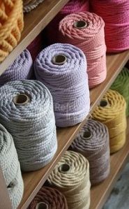 Handmade Cotton Colorful 4mm Cord