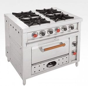 Indian Four Burner With Oven