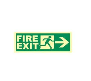 Fire Exite Luminescent Signs