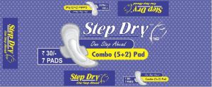 Step Dry Combo (5+2) Sanitary Pads