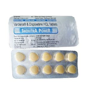 Snovitra Power Tablets (Vardenafil 40mg & dapoxetine 60mg)