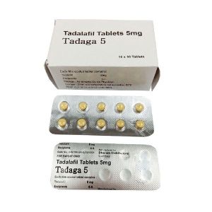 Tadaga 5mg Tablets (Tadalafil 5mg)