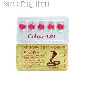 Vega Extra Cobra (R) 120mg Tablets, Packaging Type : Aluminium Foil Packed  at Best Price in Mumbai
