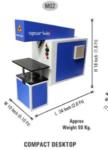 Compact Desktop Laser Marking Engraving Machine