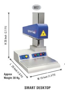 Smart Desktop Laser Marking Engraving Machine
