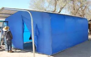 Emergency and Disaster Relief Tarpaulin Shed Rental Services