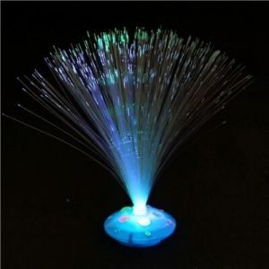 Gem fiber filament lamp