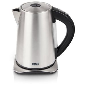 Aztech Silvertone Temperature Controlled Electric Kettle