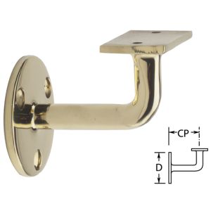 brass handrail bracket