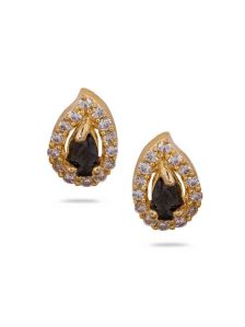 CNB2649 Gold Finish AD Studs Tops Earrings