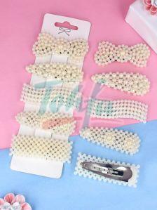 CNB42565 Assorted Designs Pearls Tic Tac Hair Pin