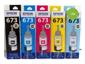 Epson Ink bottles &amp;ndash; L673 set of 6