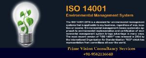 Ems Iso 14001 Certification Consultants in Kundli, Naarela, Mundka, Bawana,Delhi