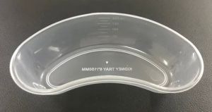 6 Inch Plastic Kidney Tray