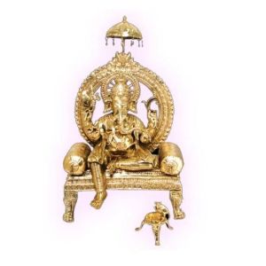 Brass Ganesha Statue