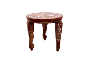 12 TO 18 INCH ROUND WOODEN TABLE