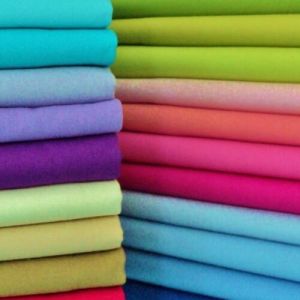Cotton Blended Fabric, for Garments Industry, Style : Plain at