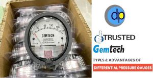 Model G2300-200 CM - Gemtech Differential pressure Gauges Range 0-200 CM
