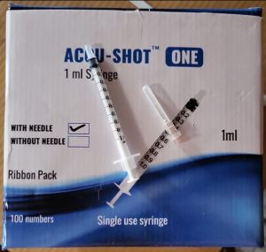 1ml tuberculin needle syringe