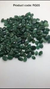 Zambian Emerald cut gemstone at wholesale price
