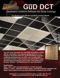 GuD DCT drop ceiling diffusers