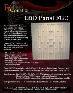 GuD Panel FGC ceiling diffusion