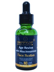 HappyLyf Age-revive Serum | 15% Niacinamide | Moisturising and Anti-Acne Serum | Anti-ageing| 30ml