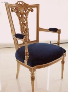 CARVED BACK CHAIR