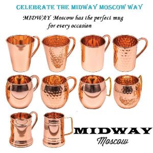 Moscow Mule Copper Mug Set