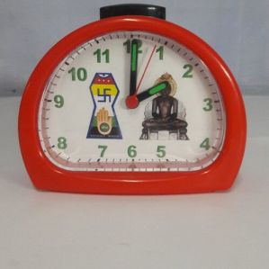 Jain Namokar Mantra Box Morning Alarm Religious Table Clock