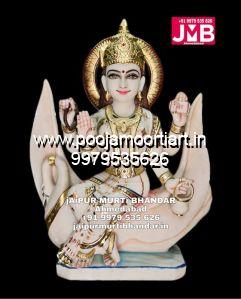 Marble Brahmani Maa Statue