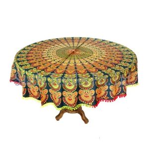 Mandala Printed Table Covers