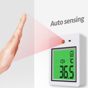 Wall mounted Infrared body thermometer for humans
