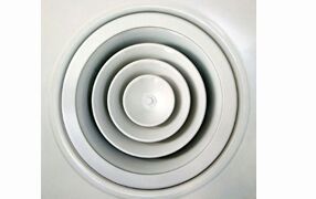 Round Adjustable Core Ceiling Diffuser