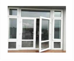 White UPVC Door