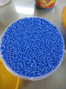 LLDPE Blue Granules
