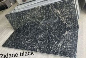 Zidane Black Granite Slab