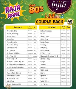 Raja Rani - Couple (40 items) ( 40items/pack )