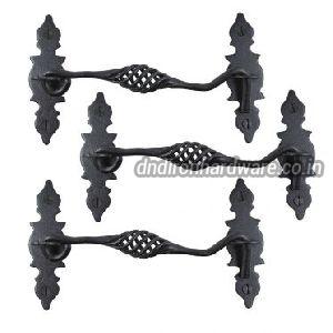 Cast Iron Matte Black Decorative  Cabin Hook