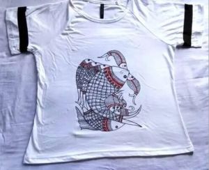 Ladies White T Shirt