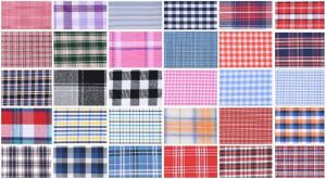 Multicolor School Uniform Fabric
