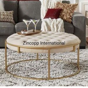quilted cushion decorative ottoman pouf tables