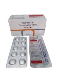 Aceclofenac &amp;amp; Thiocolchicoside Tablets